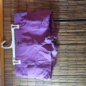 Mossimo distressed shorts